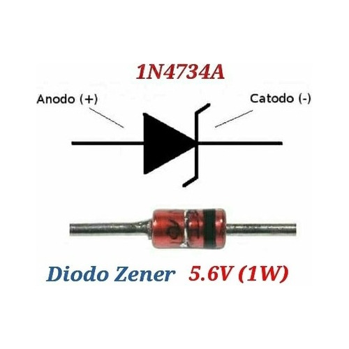 Pack 25 Diodos Zener 5% Tolerancia 0,5w 1w Voltajes Varios