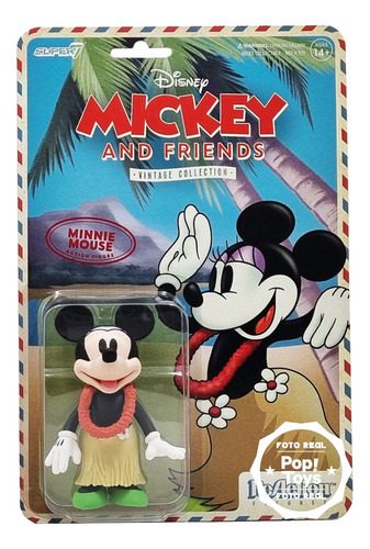 Super 7 - Reaction - Mickey And Friends - Minnie Mouse Beach