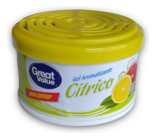 Aromatizante Tipo Glade Gel Casa Auto 70grs Citrico Great V