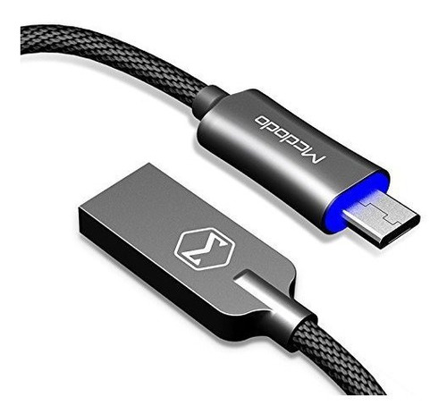 Micro Usb Smart Led Auto Desconecte 5ft15m Cable De Datos De