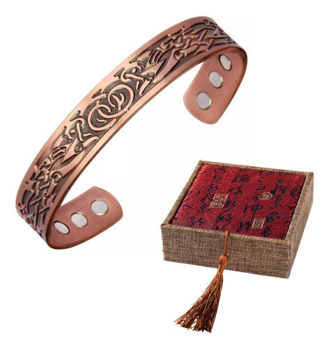 Pulsera Cobre Magnetoterapia Para Artritis Túnel Carpiano