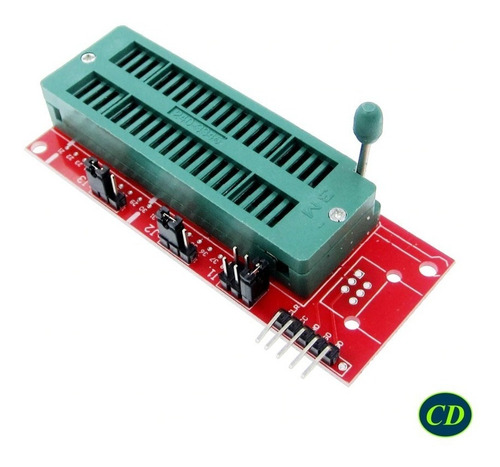 Base Zif Icsp Adaptador Pickit - Socket Microcontolador