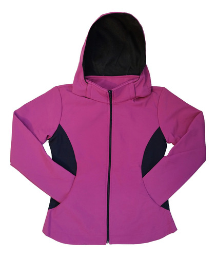 Campera Impermeable Niña Neopreno Np2 Curva Combina