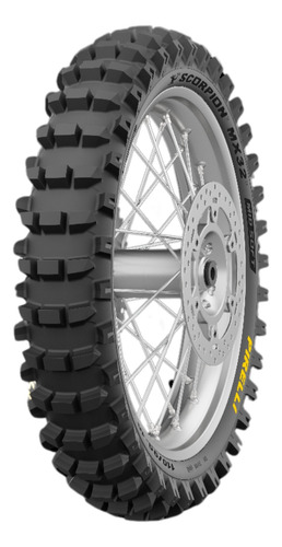 Pneu Traseiro 100x90-19 Scorpion Mx32 Midsoft 57m Tt Pirelli