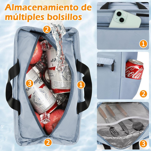 Fiambrera Para Hombre Y Mujere Fiambrera Aislada Impermeable