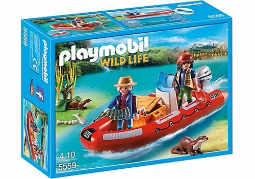 Playmobil Bote Inflable Exploradores Art 5559 | Toysdepot