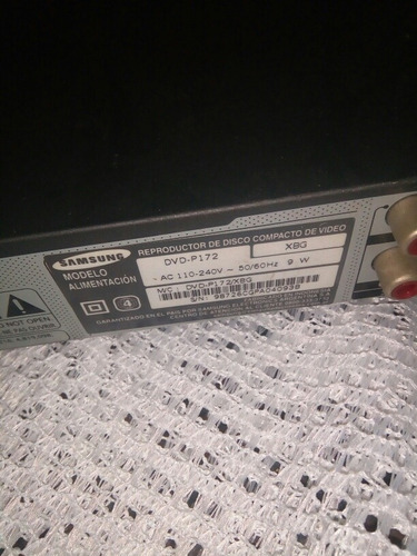 Reproductor Dvd Samsung Usado Antiguo