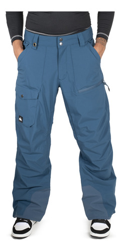 Pantalón Quiksilver Snow Utility Hombre Snow Turquesa