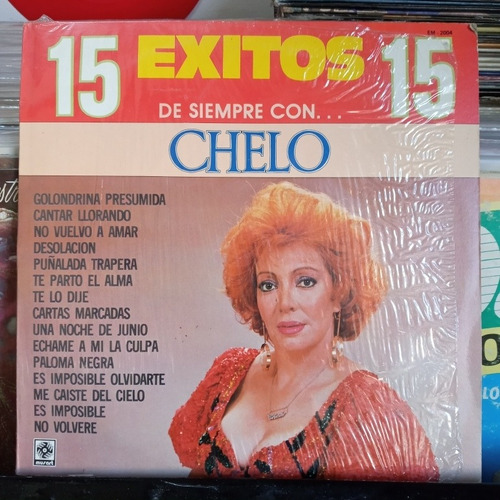 15 Éxitos De Siempre Con Chelo Vinyl,lp,acetato Oferta