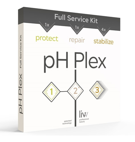 Ph Plex Kit Tratamento Completo Sachê Duplo 1x 1/2 + 2x 3/3