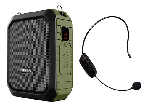 Amplificador De Voz Inalambrico, Microfono Bluetooth Para Pr