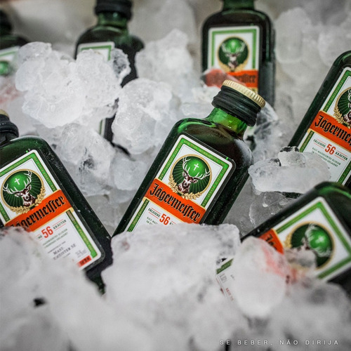 Licor Fino Alemão Jagermeister Mini 20ml Original Miniatura