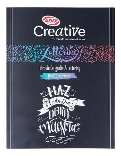 Libro Para Lettering Y Caligrafía Nivel Intermedio Creative