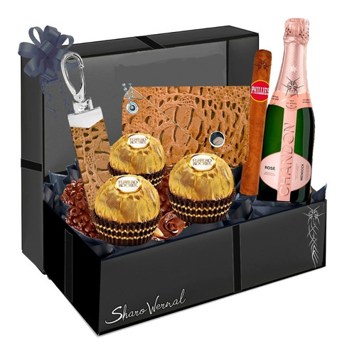 Regalo Chandon Bombones Habano Llavero Estuche Sharo Wernal