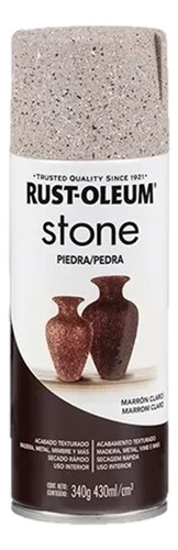 Pintura Aerosol Stone Acabado Texturado Piedra Rust Oleum 