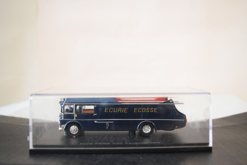 Ecurie Ecosse Team Transporter 1959 Azul Spark 1/87 C/caja