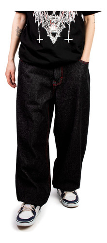 Pantalon Woodoo Hubbsi X Buenos Vampiros - Negro