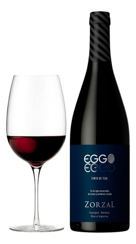 Vino Tinto Eggo Tinta De Tiza Malbec 2018 Zorzal 750ml