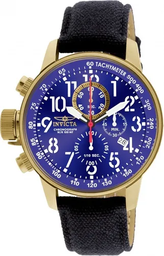 Invicta I Force 1516 46 Mm Lindissimo Original Preto Dourado Azul