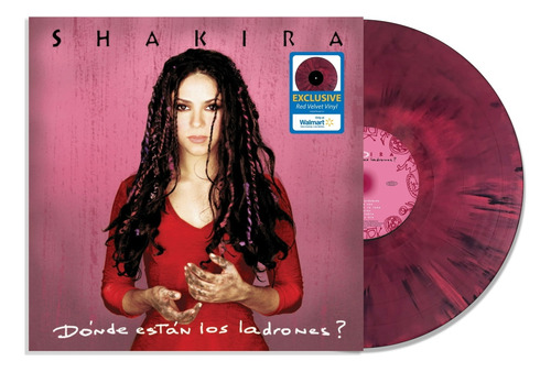 Shakira Vinyl Dónde Están Los Ladrones Red Velvet Us Walmart