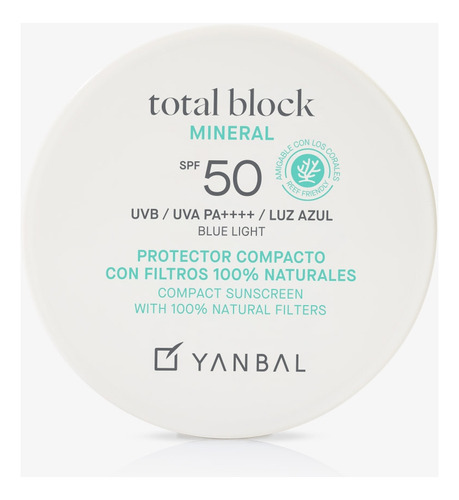 Total Block Protector Solar Compacto Mineral Fps 50