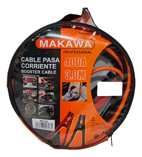 Cable Pasa Corriente 400a 3m