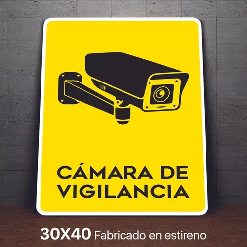 Señalamiento Letrero Cámara De Vigilancia