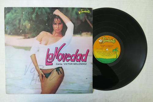 Vinyl Vinilo Lp Acetato Victor Melendez La Novedad Tropical