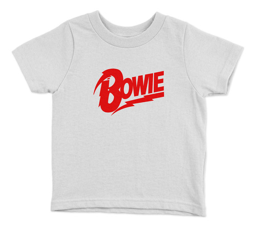 Polera Niños David Bowie Musica 100% Algodón Wiwi