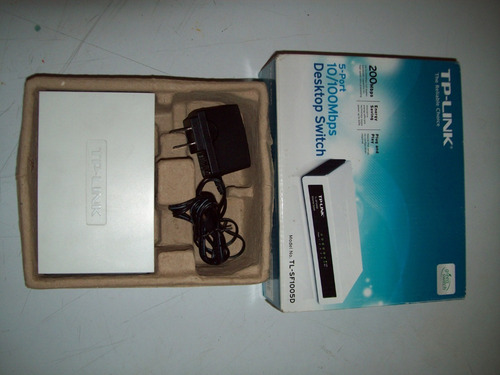 Imagen 3 de 3 de Switch 5 Puertos Tp-link Tl-sf1005d