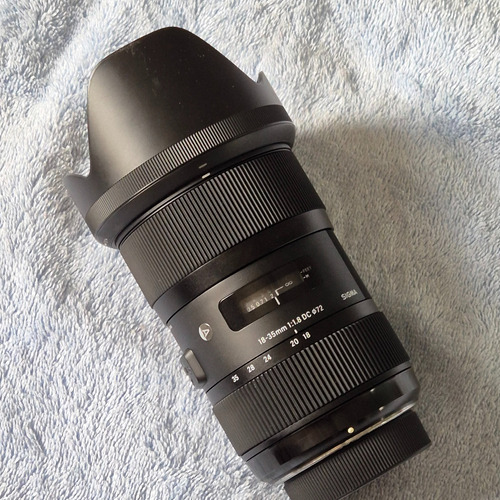 Lente Sigma 18-35mm F/1.8 Art  Dc Hsm Para Nikon F