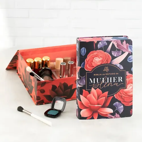 Bíblia De Estudo Nvi Mulher Plena Caixa Exclusiva Lateral