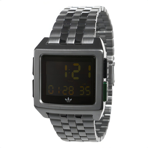 Reloj adidas Originals Hombre Verde Archive Sp1 Cl4743 Color de la correa Plateado