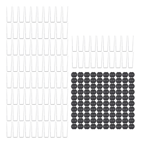 Paquete De 100 Piezas De Césped Galvanizado De 6 Pulgadas