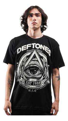 Camiseta Deftones 1988 Rock Activity