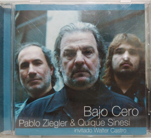 Pablo Ziegler & Quique Sinesi  Bajo Cero Cd 2004