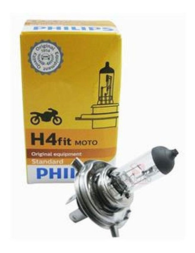 Lampada Farol Philips H4 Fit 12v35/35w P43t