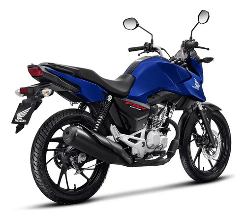 Moto Honda Cg 160 Fan Azul 0km 2025 Com Garantia