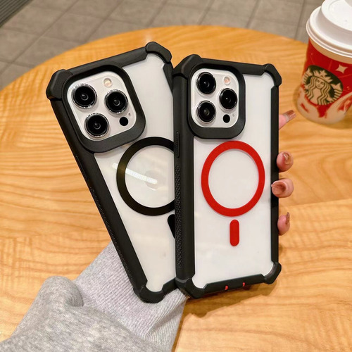 Funda Para iPhone Uso Rudo Defender 2 En 1 Con Magsafe