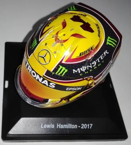 Casco Lewis Hamilton 2017 Cascos Formula Uno Escala 1/5