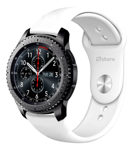 Correa Compatible Samsung Galaxy Gear S3 Classic Blanco 22m