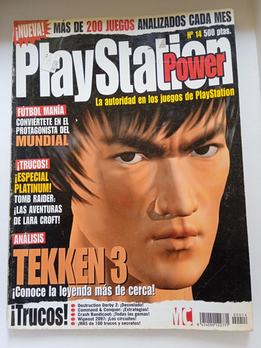 Revista Playstation Power Portada Tekken 3