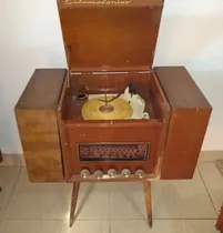 Comprar Mueble Vintage Tocadiscos Winco Radio Valvular Antigua