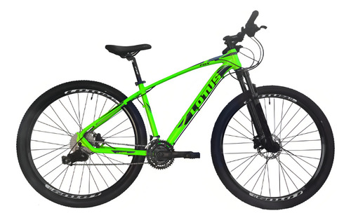 Bicicleta Lotus Fox Aluminio 21v Aro 29 Disco Hidraulico Cor Vd/pto