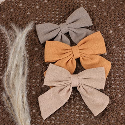 12 Pcs Lazos De Niña 4.5 Pulgadas Pinzas De Cocodril...