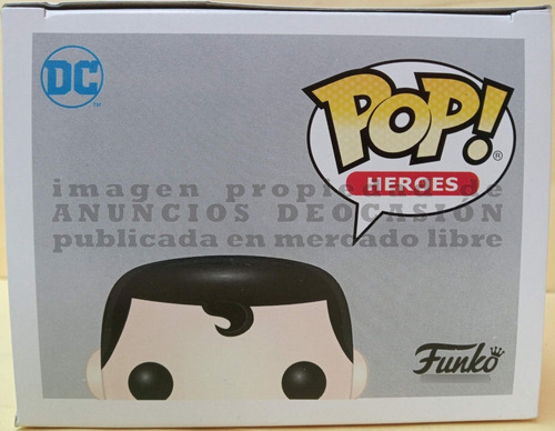 Funko Pop - Superman Dc Super Heroes #07, Dc Comics (Usado)