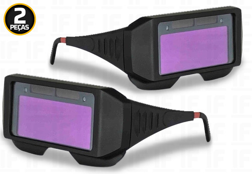 Kit Óculos P/ Solda Escurecimento Automático