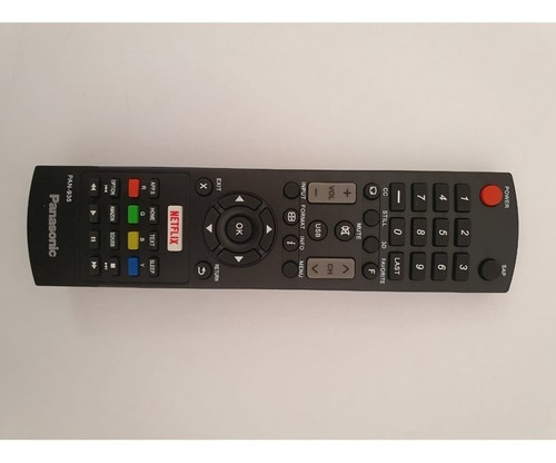 Control Remoto Genérico Con Boton De Netflix Panasonic 