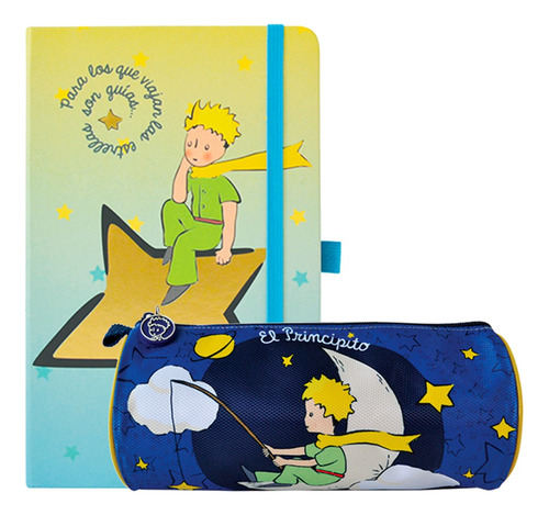 Kit El Principito Libreta Notas + Lapicera Escolar Danpex