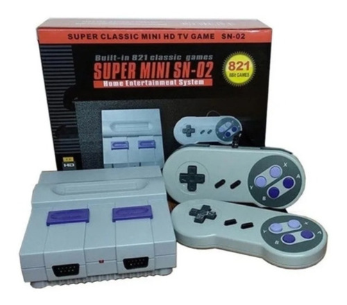 Consola Nintendo Super Mini Sn-02 Videos Juegos Incluidos 